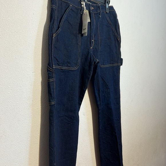 Mutual Weave Men’s Otter Dark Wash Blue Jeans Size 38X30 - Picture 4 of 12